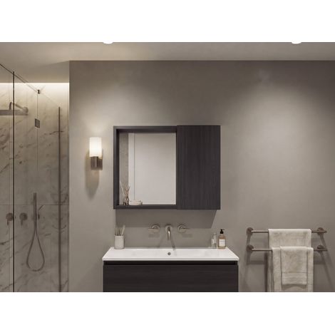 Armadietto da Bagno con Specchio TuHome Alessi 40,3 x 50,5 x 12,6 cm (1/5)