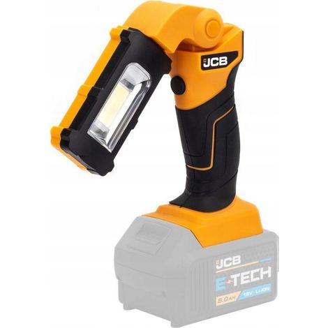 Lampe LED rechargeable JCB noir 18V 220 lumens (1/3)