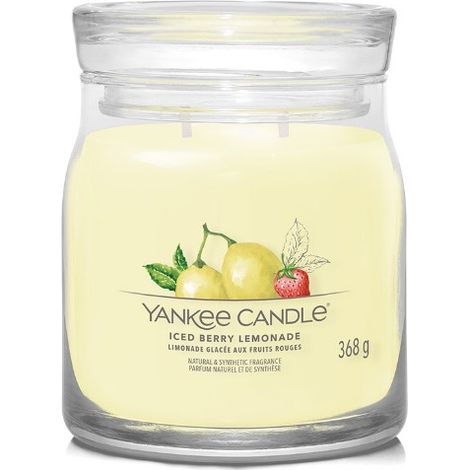 YANKEE CANDLE CANDELA MEDIA SIGNATURE ICED BERRY LEMONADE (1/3)