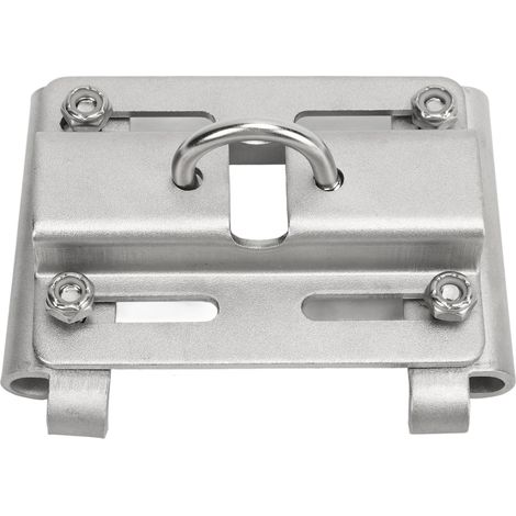 Support en équerre inox pour mât vertical, fixe pour tube rond 7/8-1 pouce, guide de rambarde bateau, support de montage pour yacht (1/5)