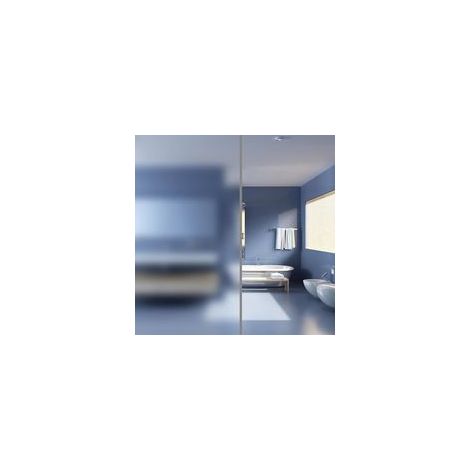 Lámina para ventanas, gris mate, 0,9 x 5 m, PVC-Crezuo