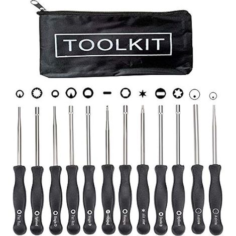 Lot de 12 outils de réglage de carburateur avec tournevis pour carburateur à 2 cycles commun