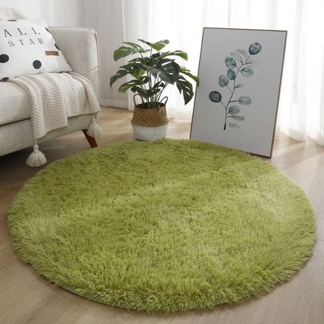 Tapis Fluffy - 80 cm - Pile Velours 4 cm - Antidérapant - Pour Salon Chambre À Coucher - 1 Pièce (1/5)