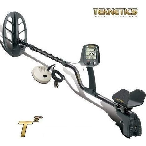 Teknetics T2 LTD metal detector con due piastre da 5" e da 11"