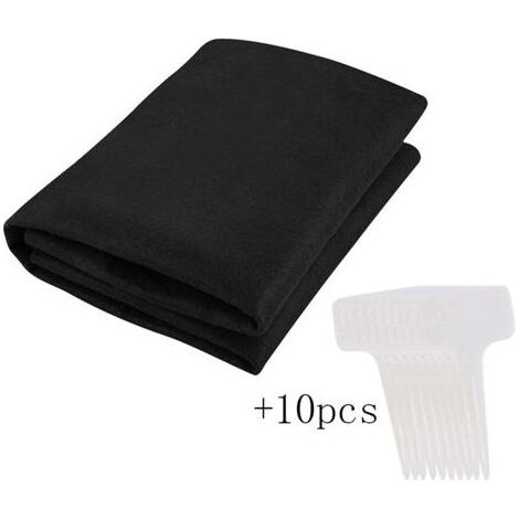 Ahlsen Tapis Capillaire Tapis D'arrosage Automatique des Plantes Tapis De Mèche Tapis D'arrosage des Plantes De Vacances Système pour Serre Hydroponique Et Plantes en Pot D'intérieur, 1.21m (1/4)