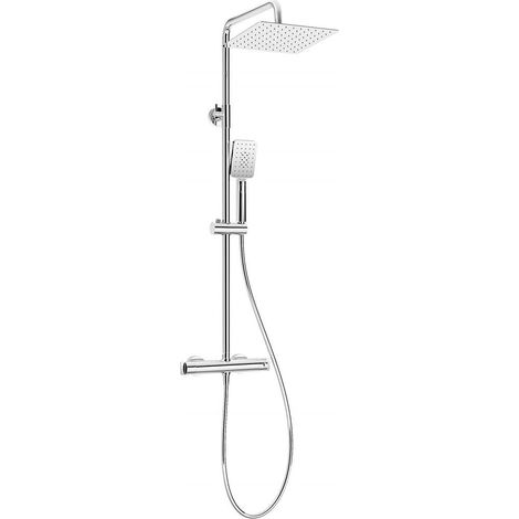 Deante Ducha lluvia con mezclador termostático cromo