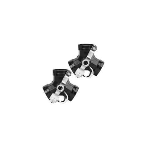 Portalámparas E27 de 3 cabezas, 2 piezas, accesorios de bricolaje para bombillas incandescentes de 220V-250V. (1/5)