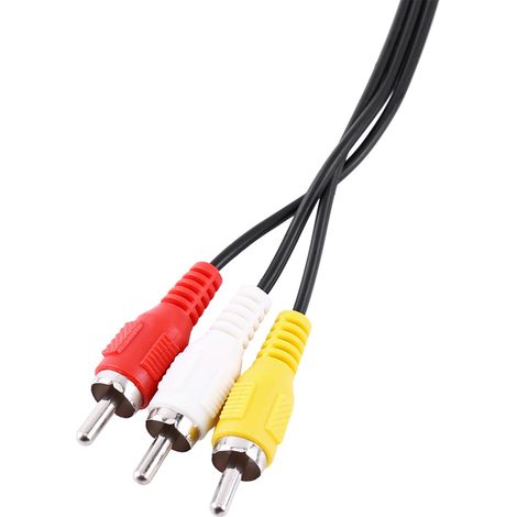 Câble audio/vidéo composite RCA pour Nintendo GameCube N64 (1/5)
