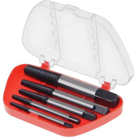 ESTRATTORI CONICI VITI SPEZZATE E PRIGIONIERI SET 5PZ DA 3-6mm A 14-18mm BASSOLI (1/2)