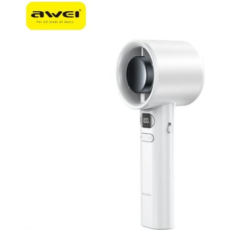 Mini-Ventilator AWEI F36 2200mAh weiß
