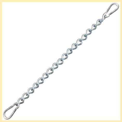 Chaîne avec Deux mousquetons, Fixation Variable pour hamac jusqu'à 230 kg (Chaîne 66 cm)