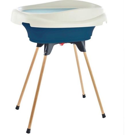 Pack table à langer et bain - THERMOBABY - VASCO - Bleu Océan - 2 en 1 (1/5)