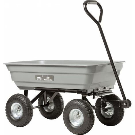 Carro de jardín 4x4 GARDEN con caja de polypro basculante 75l HAEMMERLIN - 320062001 (1/5)