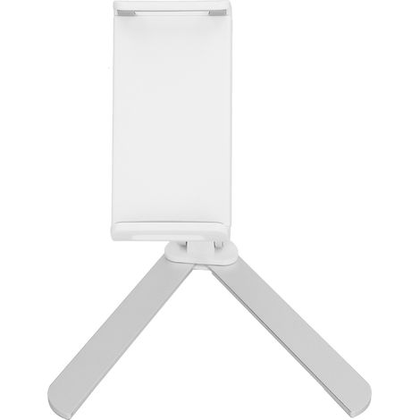Zusammenklappbarer Aluminiumständer für Tablets von 4 bis 12 Zoll und Smartphones von 4 bis 7 Zoll, um 360° drehbar und um 180° neigbar, zusammenklappbar (1/5)