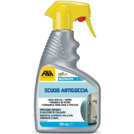 FILA NODROPS - Détergent protecteur anti goutte - Flacon de 750 ml avec pulvérisateur - Fila NODROPS- Flacon de 750 ml avec pulvérisateur