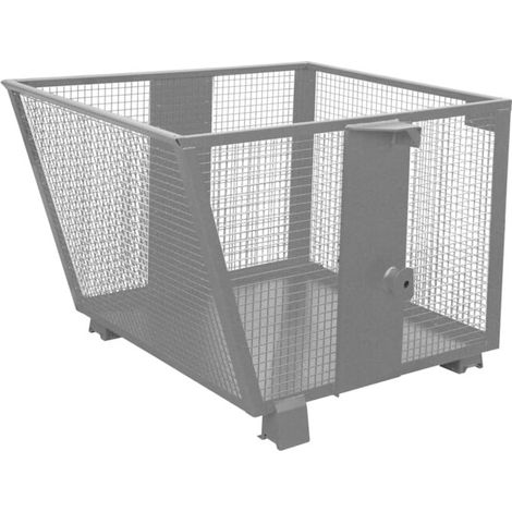 Bauer Südlohn Bac à grille BSK-G 90, peint, gris souris