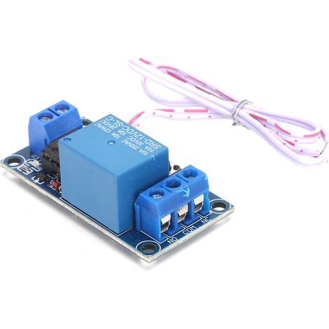 Module relais bistable 1 bouton marche/arrêt à verrouillage automatique, composant de commande électronique 12 V CC (1/5)