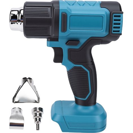 Support de pistolet à air chaud sans fil à batterie Li-Ion pour batteries BL1830B BL1840B BL1850B Machine à chaleur numérique portable haute puissance à température réglable (1/5)