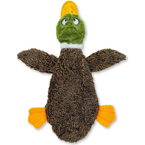 2-in-1-Hundespielzeug ohne Füllung aus weichem, strapazierfähigem Stoff, geeignet für kleine, mittlere und große Haustiere. Ideal zum Spielen in Innenräumen. (1/5)