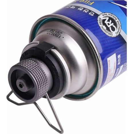 Adaptateur de conversion verrouillable pour type de bouteille de busecartouche de gaz butanebidon visser type gazbidon de (1/4)