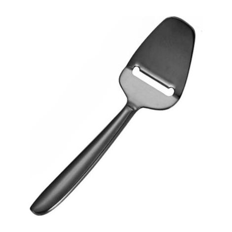 royaluxe-Couteau à pain et beurre - Couteau multifonction acier inoxydable – pour pain, beurre et fromage, compatible lave-vaisselle, 19,4x5,5 cm, Noir (1/5)