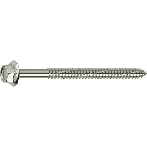 TIRAFONDO AUTOFILETTANTE PER FERRO '592' mm 6,3 x 120 - 1 centinaio - MUSTAD