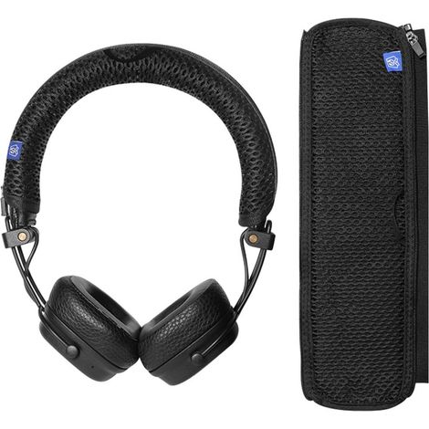 Bandeau Housse pour Casque d'écoute, Étui Protecteur de Bandeau Lavable, Maille Respirante Protecteur de Crochet de Headband (Noir) (1/5)