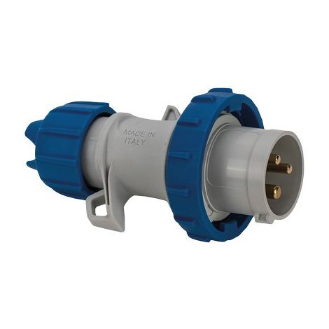 SPINA MOBILE INDUSTRIALE BLU FME - 2P+T 16A IP67- 2 pezzi