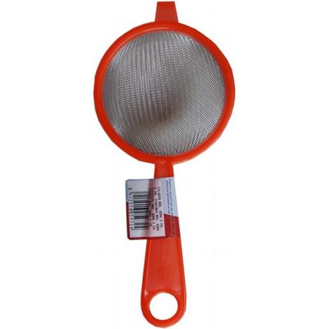 FPLUS colador alum.c/plas.12cm. , Colador de mangos plastico con aluminio.