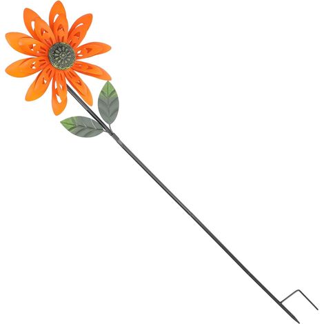Moulin à Vent Rotatif en Fer Robuste pour Jardin Décoration pour Balcon Et Jardin (1/5)