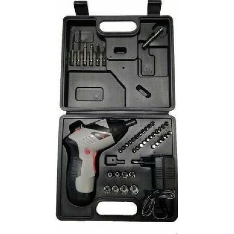 MINI AVVITATORE A BATTERIA RICARICABILE ELETTRICO TRAPANO SNODABILE VALIGETTA