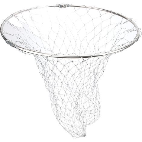 Têtes d'épuisette 39 cm Grand filet tressé en nylon pour la capture de poissons et d'oiseaux (1/5)