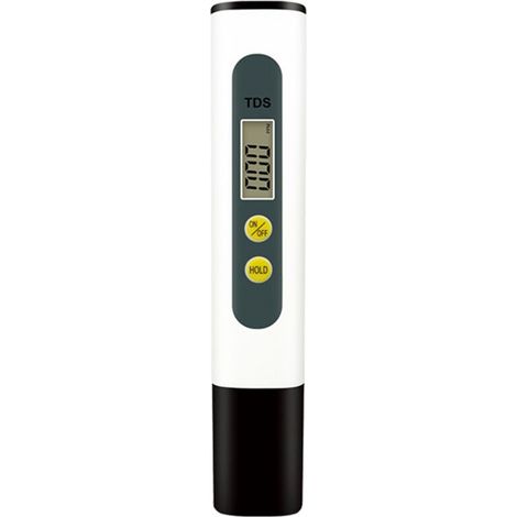 1 testeur TDS, mesure 0-9990 ppm, résolution 1 ppm, pile LR44, pour eau potable aquarium piscine hydroponie (1/5)