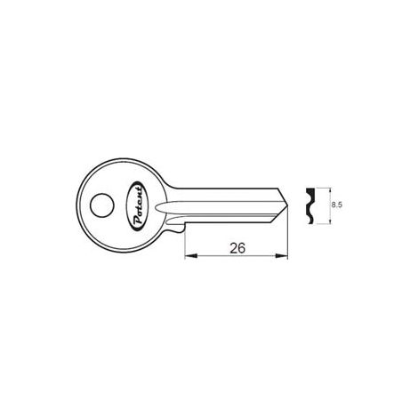 Chiave Grezza K2750 60 R1 Potent 10 Pezzi