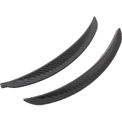 Kit de 2 pièces de 25 cm de style fibre de carbone pour élargisseurs d'ailes et passages de roue de SUV/camionnette, décoration de carrosserie (1/4)