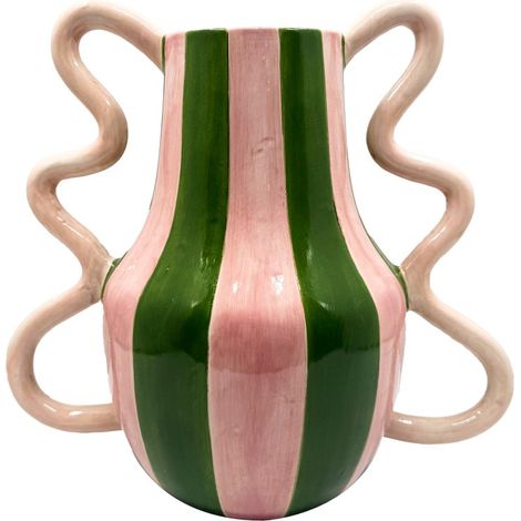 Table Passion - Vase Pop vert rose 27 cm