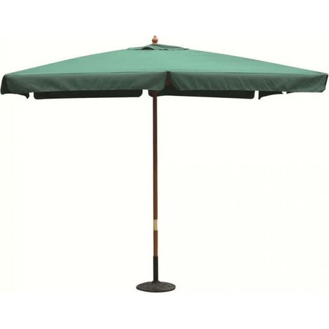 Ombrellone da Giardino 3x3 m Palo Ø48 mm Fantasy in Legno Verde (1/2)