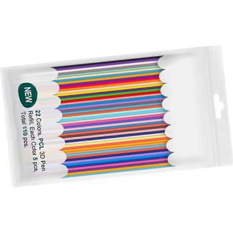 3D-Stift-Filament-Nachfüllungen 2,5 mm, 3D-Druck-Filament, 3D-Stift-Zubehör, buntes Filament-Nachfüllungs-Set für 3D-Zeichenstift (1/5)