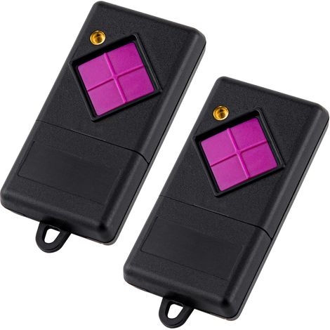 Control remoto de puerta de garaje de 2 piezas para Dickert MAHS433-01, MAHS433-04, S10-433A1L00, S5-433A2L00, compatible con el control remoto de puerta de garaje con interruptor DIP Dickert de 433,9 (1/5)