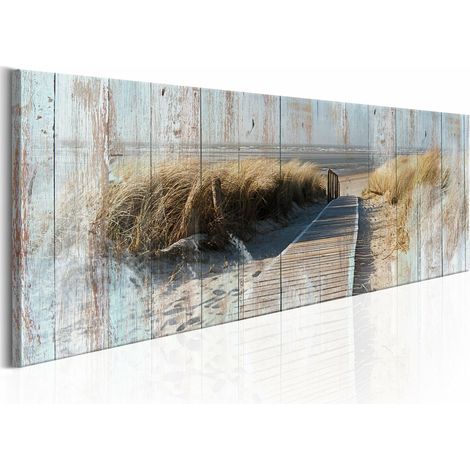 Tableau danse de la mer - 135 x 45 cm (1/4)