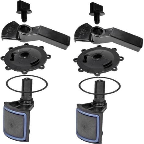 Komplettes Reparaturset für Jandy 2/3-Wege-Poolventile: inklusive Umsteller, Griff und Abdeckung (2 Sets). (1/5)