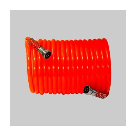 Tubo a spirale raccordato diametro 6x8 mm - 10 mt