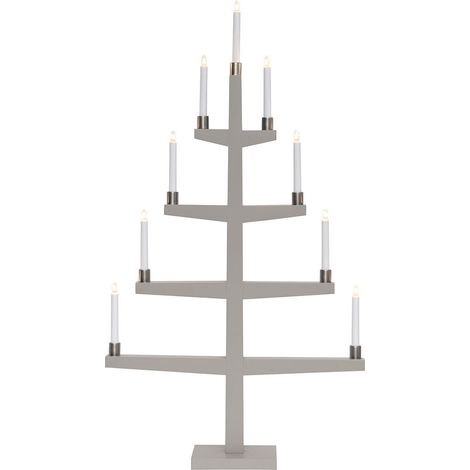 Star Trading Grand chandelier « Tall », 9 lumières, électrique, ampoule E10, H 110 cm