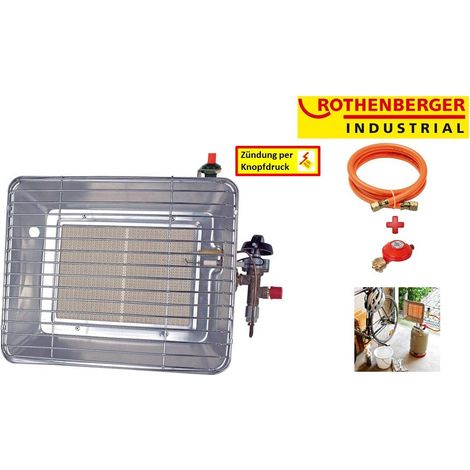 ROTHENBERGER Industrial Flaschenheizstrahler Piezo Version Frankreich - 035985F