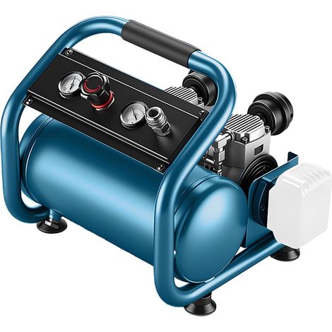 Portable Air Compressor for 18V Battery (No Battery), 9L Cordless Quiet Air Compressor 7.5 Bar Working Pressure, Adjustable Air Pressure, Fast Inflating (1/5)