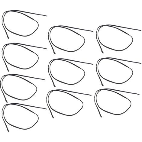 Lot de 10 sondes thermomètres NTC résine époxy PVC pour auto 500mm 5K B3950 (1/5)