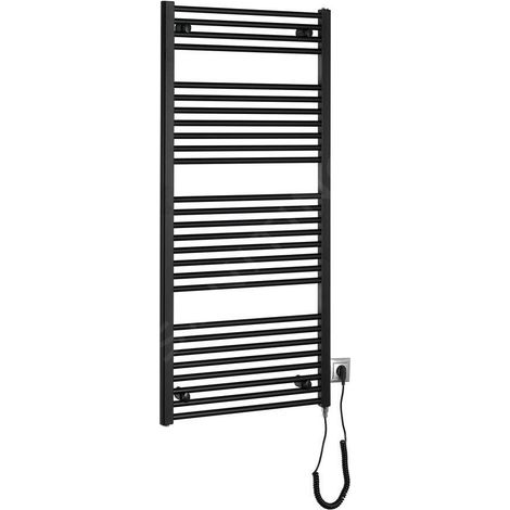 Aqualine - Elément chauffant 60x132 cm, 600 W, noir mat ILE36TB (1/5)