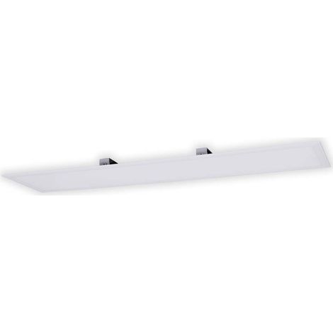 Panel Aufbaupanel LED Bürolampe Arbeitsleuchte Metall 38W 4074K L 119,5 cm