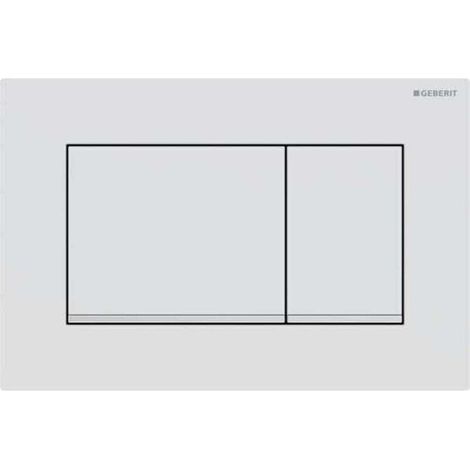 Geberit Sigma30 Pro – Sigma30 control panel, white/chrome 115.883.KJ.1 (1/2)