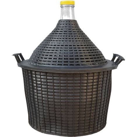 Glasballon im Schutzkorb Wein- und Obstverarbeitung